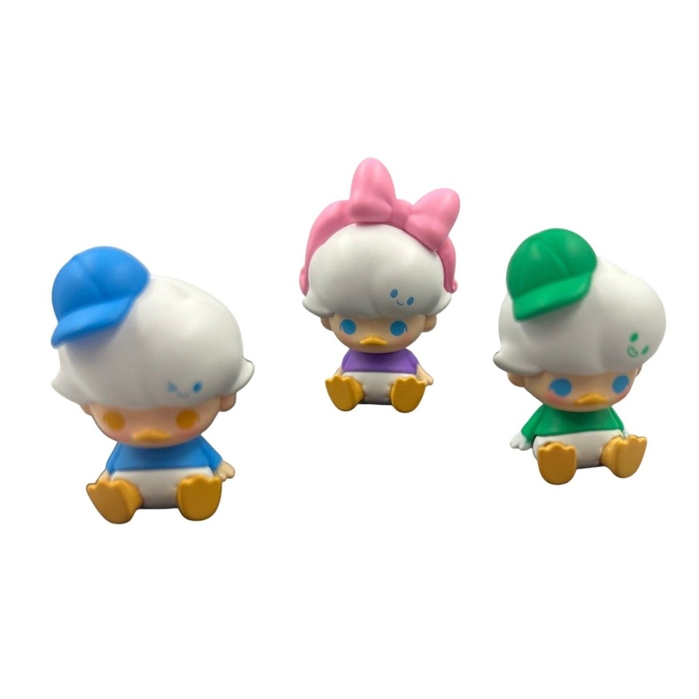 POP MART Pop Bean DIMOO WORLD Disney Classic Daisy & Nephews Mini Figure Lot 3pc